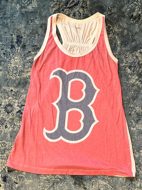 Touch by Alyssa Milano Tops - Touch by Alyssa Milano Boston Red Sox Tank Top Medium Pink White